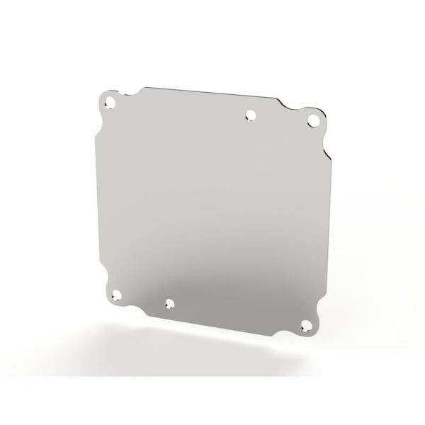 Saginaw Control & Engineering 5 in H, 0.08 in D, 5 in W, Aluminum SCE-6P6AL - main